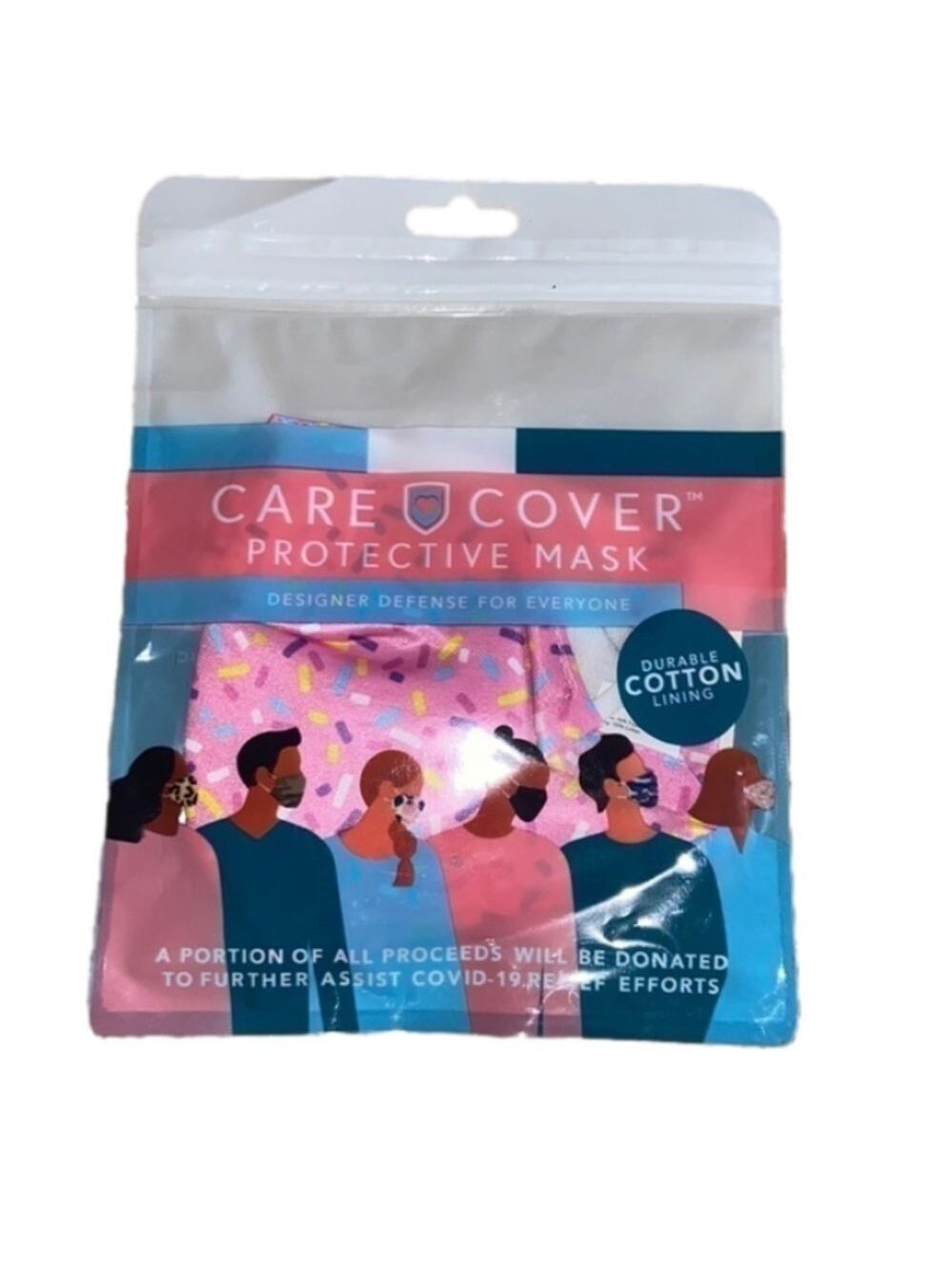 NWT Sprinkle Cotton Face Mask